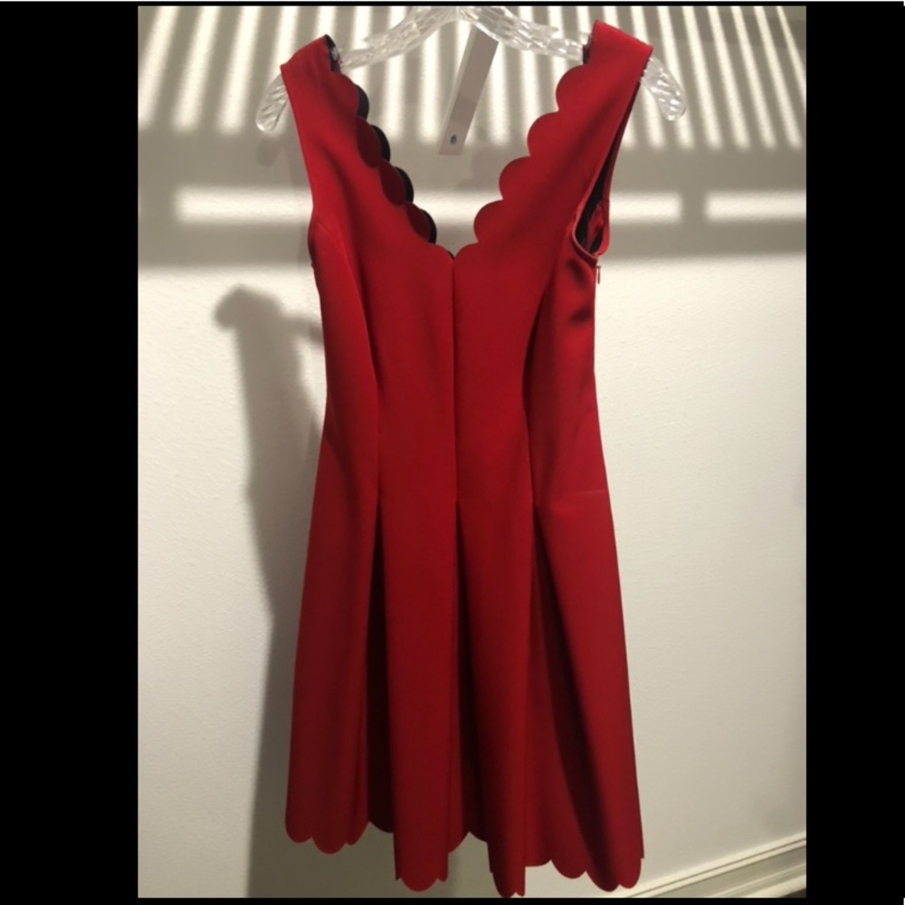 Banana Republic Scallop Neck Dress